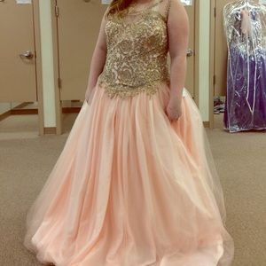Prom dress. Worn once. Has been altered.